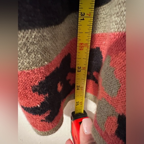 Soft Surroundings Floral Print Open Front Cardigan Sweater Womens XS Floral Boho - Picture 7 of 10